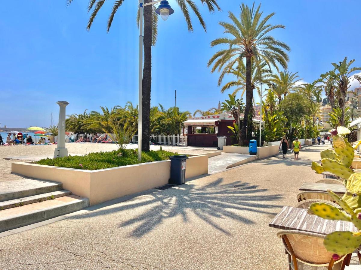 Studio Avec Jardin - Garage - 500M Des Plages Menton Exterior foto